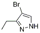 4-Bromo-3-ethyl-1H-pyrazole CAS#: 15802-79-6