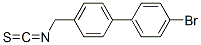 4-Bromo-4'-isothiocyanatomethyl-1,1'-biphenyl CAS#: 19495-02-4