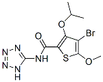 4-Bromo-5-methoxy-3-(1-methylethoxy)-N-(1H-tetrazole-5-yl)-2-thiophenecarboxamide CAS#: 113589-05-2