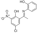 4-CHLORO-2-[1-[(2-HYDROXYPHENYL)IMINO]ETHYL]-6-NITRO-PHENOL CAS#: 112932-76-0