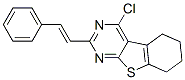 4-CHLORO-2-[2-PHENYLVINYL]-5,6,7,8-TETRAHYDRO[1]BENZOTHIENO[2,3-D]PYRIMIDINE CAS#: 101130-32-9