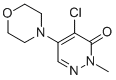4-CHLORO-2-METHYL-5-MORPHOLINOPYRIDAZIN-3(2H)-ONE CAS#: 1080-85-9