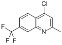 4-CHLORO-2-METHYL-7-(TRIFLUOROMETHYL)QUINOLINE CAS#: 18529-09-4