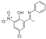 4-CHLORO-2-NITRO-6-[1-(PHENYLIMINO)ETHYL]-PHENOL CAS#: 112932-66-8
