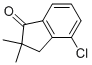 4-CHLORO-2,3-DIHYDRO-2,2-DIMETHYL-1H-INDEN-1-ONE CAS#: 13099-57-5