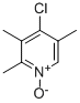 4-CHLORO-2,3,5-TRIMETHYLPYRIDINE-1-OXIDE CAS#: 109371-20-2