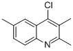 4-CHLORO-2,3,6-TRIMETHYLQUINOLINE CAS#: 1203-71-0