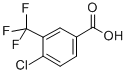 4-CHLORO-3-(TRIFLUOROMETHYL)BENZOIC ACID CAS#: 1737-36-6
