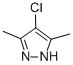 4-CHLORO-3,5-DIMETHYL-1H-PYRAZOLE CAS#: 15953-73-8