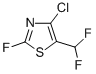 4-CHLORO-5-(DIFLUOROMETHYL)-2-FLUOROTHIAZOLE CAS#: 105315-45-5