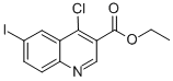 4-CHLORO-6-IODO-QUINOLINE-3-CARBOXYLIC ACID ETHYL ESTER CAS#: 206257-60-5