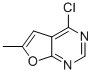 4-CHLORO-6-METHYLFURO[2,3-D]PYRIMIDINE CAS#: 24889-21-2
