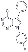 4-CHLORO-7-(4-FLUOROPHENYL)-5-PHENYL-7H-PYRROLO[2,3-D]PYRIMIDINE CAS#: 243665-99-8