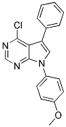 4-CHLORO-7-(4-METHOXYPHENYL)-5-PHENYL-7H-PYRROLO[2,3-D]PYRIMIDINE CAS#: 220835-25-6
