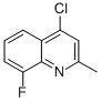 4-CHLORO-8-FLUORO-2-METHYLQUINOLINE CAS#: 18615-59-3