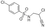 4-CHLORO-N-(2-CHLORO-2-CYANO-ETHYL)-BENZENESULFONAMIDE CAS#: 17260-63-8
