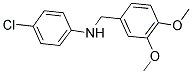 4-CHLORO-N-(3,4-DIMETHOXYBENZYL)ANILINE CAS#: 13159-76-7
