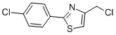 4-(CHLOROMETHYL)-2-(4-CHLOROPHENYL)-1,3-THIAZOLE CAS#: 17969-22-1