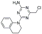 4-CHLOROMETHYL-6-(3,4-DIHYDRO-2H-QUINOLIN-1-YL)-[1,3,5]TRIAZIN-2-YLAMINE CAS#: 108846-90-8