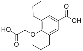 4-(Carboxymethoxy)-3,5-dipropylbenzoic acid CAS#: 100311-30-6