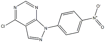 4-Chloro-1-(4-nitrophenyl)-1H-pyrazolo[3,4-d]pyriMidine CAS#: 23000-49-9