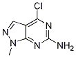 4-Chloro-1-methyl-1H-pyrazolo[3,4-d]pyrimidin-6-amine CAS#: 100644-66-4