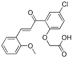 4-Chloro-2-[3-(o-methoxyphenyl)propenoyl]phenoxyacetic acid CAS#: 28328-73-6
