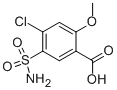 4-Chloro-2-methoxy-5-sulfamoylbenzoic acid CAS#: 14293-50-6