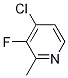 4-Chloro-3-fluoro-2-Methylpyridine CAS#: 1195-25-1