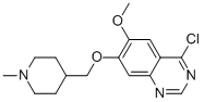 4-Chloro-6-methoxy-7-[(1-methylpiperidin-4-yl)methoxy]quinazoline CAS#: 264208-72-2
