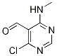 4-Chloro-6-(methylamino)pyrimidine-5-carbaldehyde CAS#: 14160-94-2