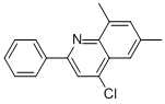 4-Chloro-6,8-dimethyl-2-phenylquinoline CAS#: 101602-31-7