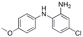 4-Chloro-N-(4-methoxyphenyl)-1,2-benzenediamine CAS#: 1750-94-3