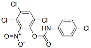 4-Chlorocarbanilic acid 3,4,6-trichloro-2-nitrophenyl ester CAS#: 14628-81-0