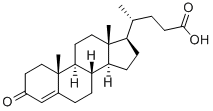 4-Cholenic acid-3-one CAS#: 1452-29-5