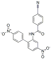 4-Cyano-N-(4,4'-dinitro(1,1'-biphenyl)-2-yl)benzamide CAS#: 102387-17-7