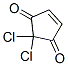 4-Cyclopentene-1,3-dione, 2,2-dichloro- CAS#: 101328-96-5