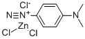 4-DIAZO-N,N-DIMETHYLANILINE CHLORIDE ZINC CHLORIDE CAS#: 13533-17-0