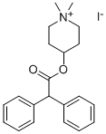 4-DIPHENYLACETOXY-N-METHYLPIPERIDINE METHIODIDE CAS#: 1952-15-4