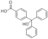 4-(DIPHENYLHYDROXYMETHYL)BENZOIC ACID CAS#: 19672-49-2