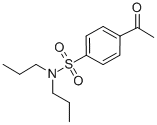 4-DIPROPYLSULFAMYLACETOPHENONE CAS#: 1658-96-4