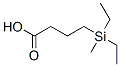4-(Diethylmethylsilyl)butanoic acid CAS#: 20160-34-3