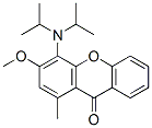 4-(Diisopropylamino)methyl-3-methoxy-9H-xanthen-9-one CAS#: 27500-70-5