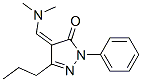 4-[(Dimethylamino)methylene]-1-phenyl-3-propyl-2-pyrazolin-5-one CAS#: 15900-09-1