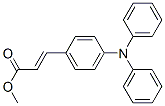4-(Diphenylamino)cinnamic acid methyl ester CAS#: 25069-81-2