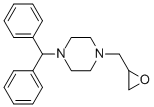 4-(Diphenylmethyl)-1-(2,3-epoxypropyl)piperazine CAS#: 111452-72-3