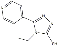 4-ETHYL-5-PYRIDIN-4-YL-4H-[1,2,4]TRIAZOLE-3-THIOL CAS#: 26029-01-6