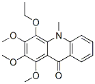 4-Ethoxy-1,2,3-trimethoxy-10-methylacridin-9(10H)-one CAS#: 17014-68-5
