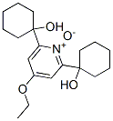 4-Ethoxy-2,6-bis(1-hydroxycyclohexyl)pyridine 1-oxide CAS#: 17117-07-6