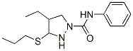 4-Ethyl-3-propylthio-N-phenyl-1-pyrazolidinecarboxamide CAS#: 24769-38-8